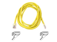 Belkin
A3L980B03M-YLWS
Cable/Patch Cat6 RJ45 Snagless Yellow 3m