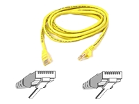 Belkin
A3L791B02M-YLWS
Patch Cable/CAT5 RJ45 snagl yellow 2m