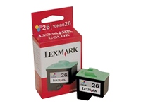 Lexmark
10N0026E
Ink Cart/3c 275sh f Z13+Z33
