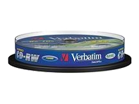 Verbatim
43480
CD-RW/700MB 80Min 10x Speed Cake10pk