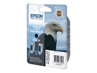 Epson
C13T00740210
T007 Black Ink cart Twin Pack