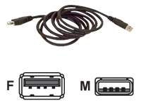 Belkin
F3U134R1.8M
Cable/USB A-A extension 1.8m