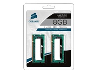 Corsair
CM3X8GSDKIT1066
DDR3 1066MHz 8GB kit of 2x204pin SODIMM