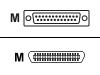 Lexmark - Parallel cable - DB-25 (M) - 36 PIN Centronics (M) - 3 m