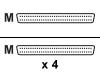 HP - SCSI internal cable kit - LVD - HD-68 (M) - HD-68 (M)