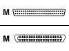 Adaptec - SCSI external cable - HD-50 (M) - 50 PIN Centronics (M) - 2 m
