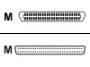 HP - SCSI external cable - HD-68 (M) - 50 PIN Centronics (M) - 1 m