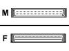 IBM - SCSI internal cable - HD-68 (F) - HD-68 (F) - grey