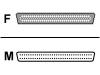 Compaq - SCSI internal cable - HD-68 (M) - 68 PIN VHDCI (F) - 20 cm