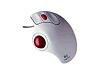 Logitech Trackman Marble Plus - Trackball - 3 button(s) - wired - PS/2, serial - white - retail