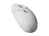 Logitech Cordless Wheel - Mouse - 3 button(s) - wireless - white - retail