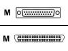 Epson - SCSI cable - DB-25 (M) - 50 PIN Centronics (M) - 2 m