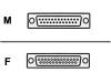 Compaq - Modem cable - DB-25 (F) - DB-25 (M)