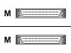 Adaptec - SCSI external cable - HD-50 (M) - HD-50 (M) - 2 m
