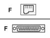 Compaq - Network adapter adapter - DB-25 (F) - 6 PIN MMJ (F)