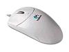 Logitech Wheel Mouse - Mouse - 2 button(s) - wired - PS/2 - white - OEM
