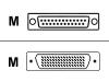 Intel - Router cable - 60 PIN LFH (M) - DB-25 (M) - 0.3 m