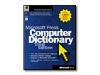 Computer Dictionary - reference book - CD - English