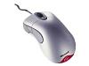 Microsoft IntelliMouse Explorer - Mouse - optical - 4 button(s) - wired - PS/2, USB - silver - retail