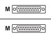 AESP - SCSI external cable - DB-25 (M) - DB-25 (M) - 1.8 m