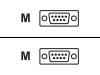 Serial cable - DB-9 (M) - DB-9 (M) - 3.1 m