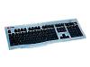 Macally iKey - Keyboard - USB - 105 keys - ice - France - retail