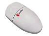 Macally - Mouse - 1 button(s) - wired - ADB - white