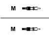 Olympus - AV / multimedia cable - RCA (M) - RCA (M)