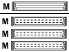 Compaq - SCSI internal cable - HD-68 (M) - HD-68 (M)