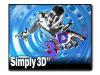Simply 3D 3 - ( v. 3 ) - complete package - 1 user - CD - Win - English