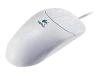Logitech - Mouse - 2 button(s) - wired - PS/2, serial - white - retail