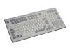 Tipro Industrial K548 - Keyboard - PS/2 - 105 keys - touchpad - beige - French - France - retail