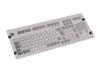 Tipro Industrial K647 - Keyboard - PS/2 - 105 keys - touchpad - beige - French - France - retail
