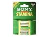 Sony Stamina AM4ST-E4 - Battery 4 x AAA type Alkaline