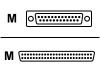 Belkin - SCSI external cable - HD-50 (M) - DB-25 (M) - 1.2 m