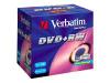 Verbatim DataLifePlus - 10 x DVD+RW - 4.7 GB - storage case - storage media
