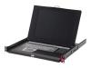 StarTech.com 1U 15in Folding Rackmount LCD Console w/ Rear Mount KVM Switch Module - KVM console - rack-mountable - TFT - 15.1