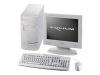 Toshiba Equium 8050M - Micro tower - 1 x C 1 GHz - RAM 128 MB - HDD 1 x 20 GB - CD - Win98 - Monitor : none