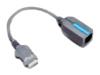 Intel - Ethernet 100Base-TX cable (M) - RJ-45 (F) - stranded wire - grey (pack of 10 )
