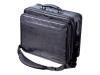 Umates Medio Plus Leather - Carrying case - black