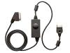 Microsoft Xbox AV Pack Advanced - Video / audio cable kit - component video / audio - black