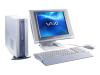 Sony VAIO PCV-LX2 - Tower - 1 x P4 1.7 GHz - RAM 256 MB - HDD 1 x 80 GB - CD-RW / DVD-ROM combo - GF2 MX - Mdm - Win XP Pro - Monitor LCD display 15