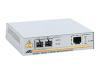 Allied Telesis AT MC1005/1 - Media converter - 1000Base-LX, 1000Base-T - RJ-45 - SC single mode  - external - up to 10 km