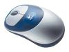 Logitech Cordless Optical Mouse - Mouse - optical - 3 button(s) - wireless - USB / PS/2 wireless receiver - white, blue - retail