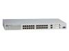 Allied Telesis AT 8326GB - Switch - 24 ports - EN, Fast EN - 10Base-T, 100Base-TX + 2x10/100/1000Base-T(uplink) + 2 x GBIC (empty) - 1U   - stackable