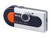 BenQ DC 300 mini - Digital camera - 0.35 Mpix - black, metallic grey