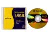 Sony - CD-R - 650 MB ( 74min ) - golden - storage media