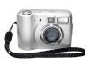 HP PhotoSmart 812 - Digital camera - 4.1 Mpix - optical zoom: 3 x - supported memory: MMC - silver