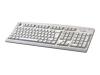 Logitech - Keyboard - PS/2 - 107 keys - white - Finnish / Swedish - retail