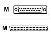 Belkin - SCSI external adapter - DB-25 (M) - HD-50 (M) - grey
